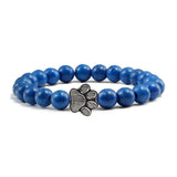 Armband mit Pfotenperlen