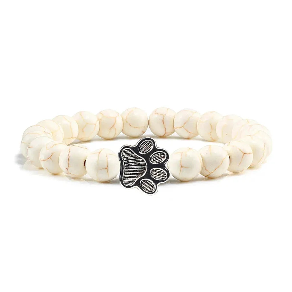 Bracelet perles pattes