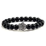 Armband mit Pfotenperlen