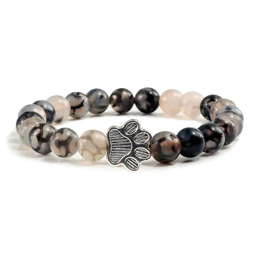 Bracelet perles pattes