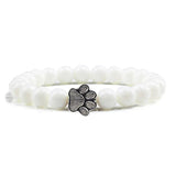 Armband mit Pfotenperlen