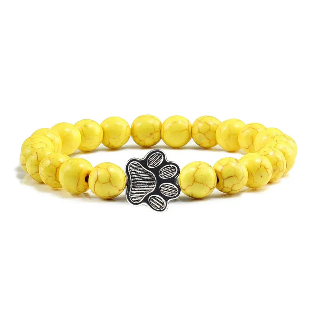 Bracelet perles pattes