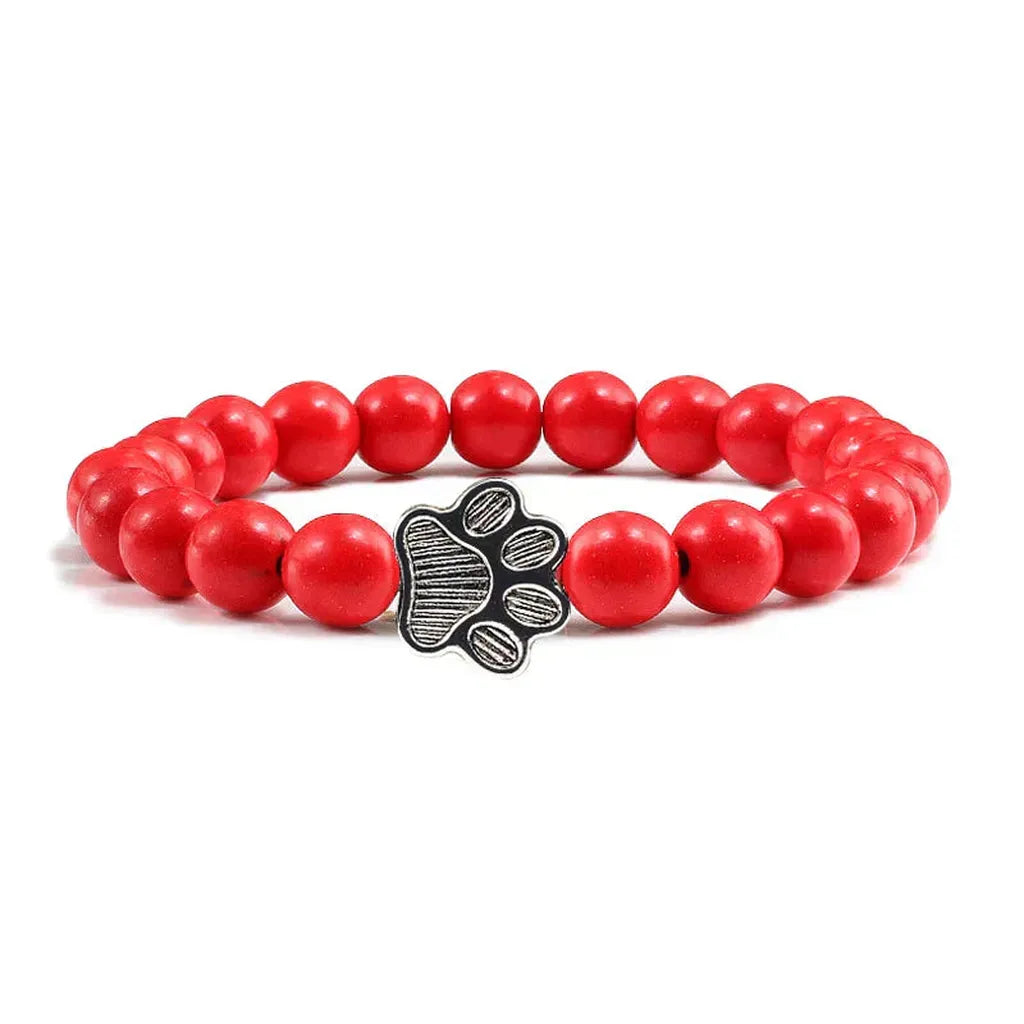 Bracelet perles pattes