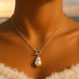 Collier Artemia avec perle naturelle
