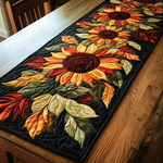 Chemin de table matelassé Jardin d'Automne – vue 2