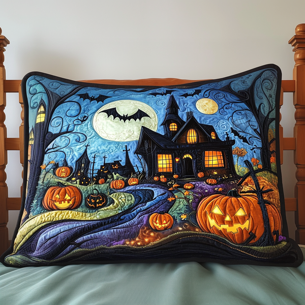 Taie d'oreiller matelassée Automne Ensorcelé