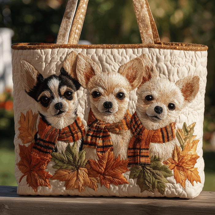 Sac cabas chihuahua matelassé
