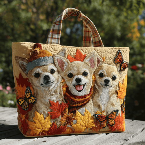 Sac cabas chihuahua matelassé