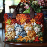 Sac cabas chat matelassé