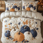 Ensemble de lit matelassé 3 pièces - Automne