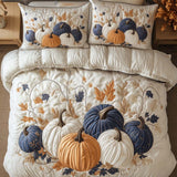 Ensemble de lit matelassé 3 pièces - Automne