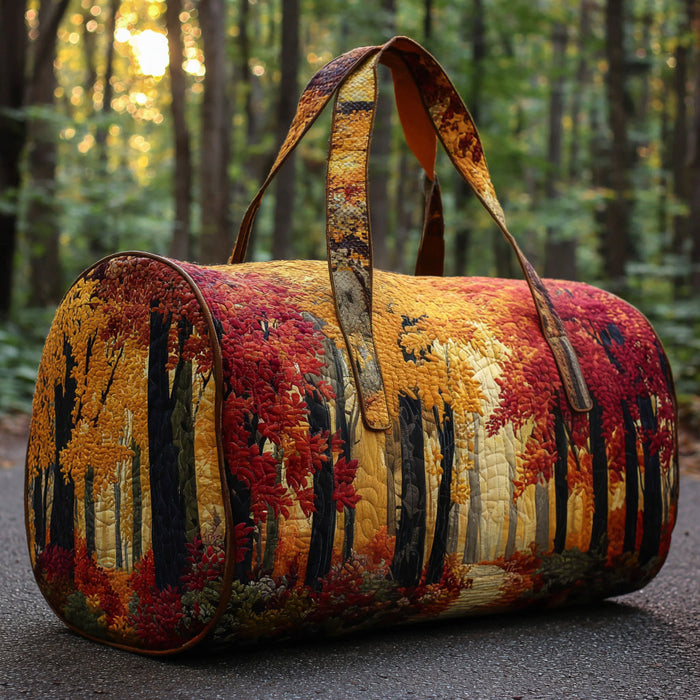 Sac de voyage matelassé Bosquet d'Automne
