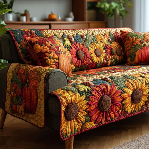 Housse de canapé matelassée Récolte d'Automne