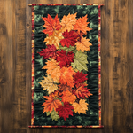 Chemin de table matelassé Automne Rayonnant – vue 4