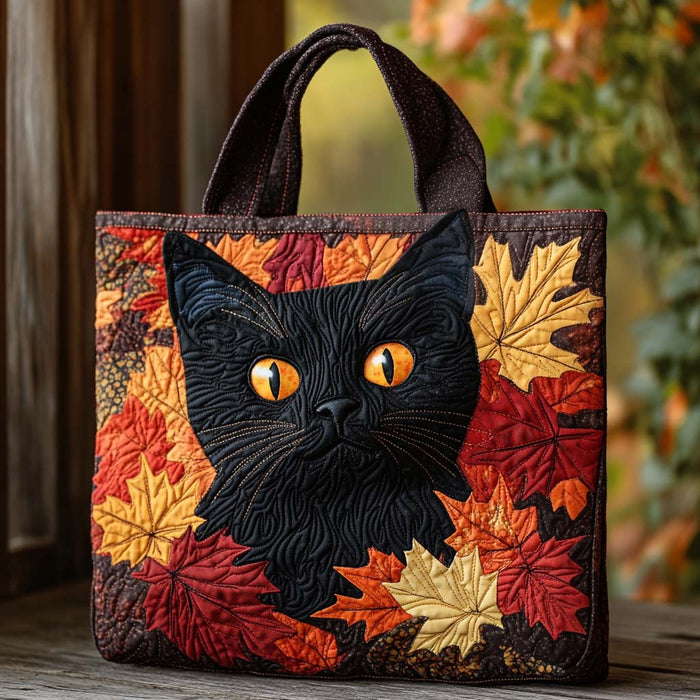 Sac cabas chat matelassé