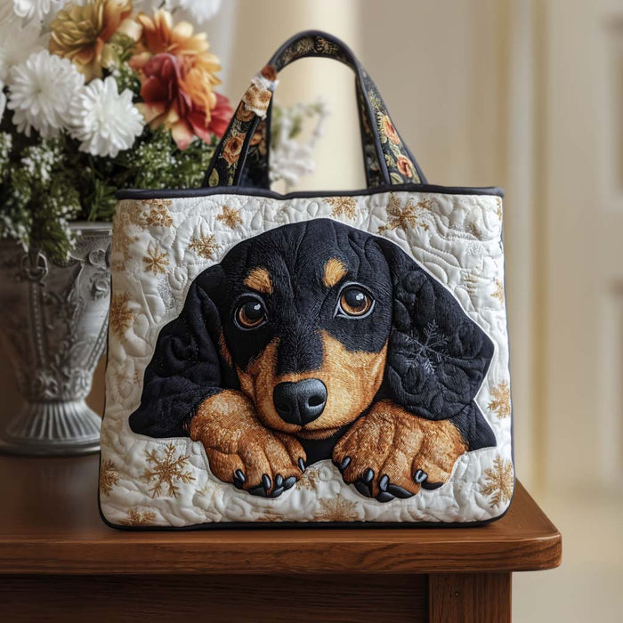Sac cabas chien matelassé