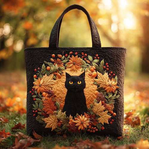 Sac cabas chat matelassé