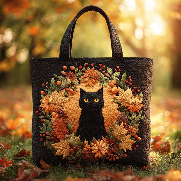 Sac cabas chat matelassé