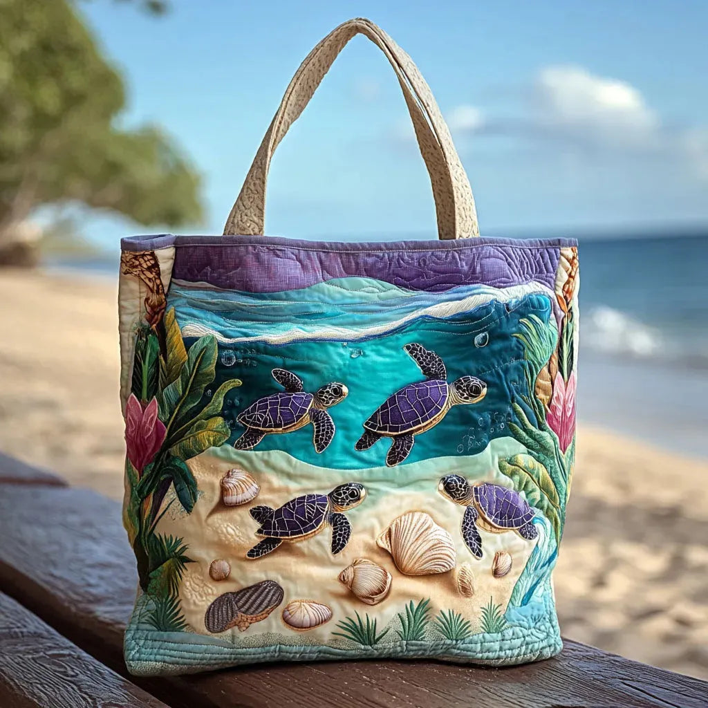 Sac à main matelassé esprit de la lagune, brodé main – Mathilde Montreux