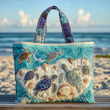 Sac à main matelassé amour de tortues, brodé main – Mathilde Montreux