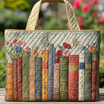 Sac à main matelassé bibliothèque enchantée, brodé main – Mathilde Montreux