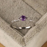 Bague Brigitte avec améthyste