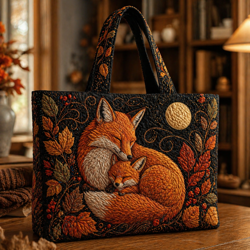 Sac cabas renard matelassé