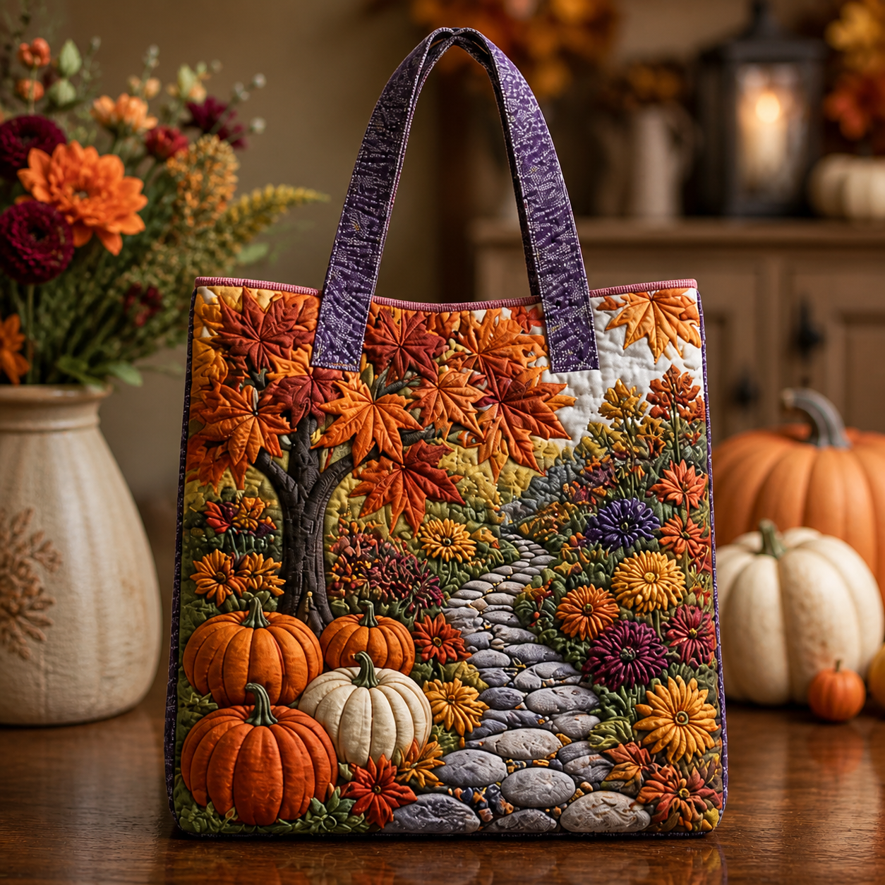 Sac cabas matelassé