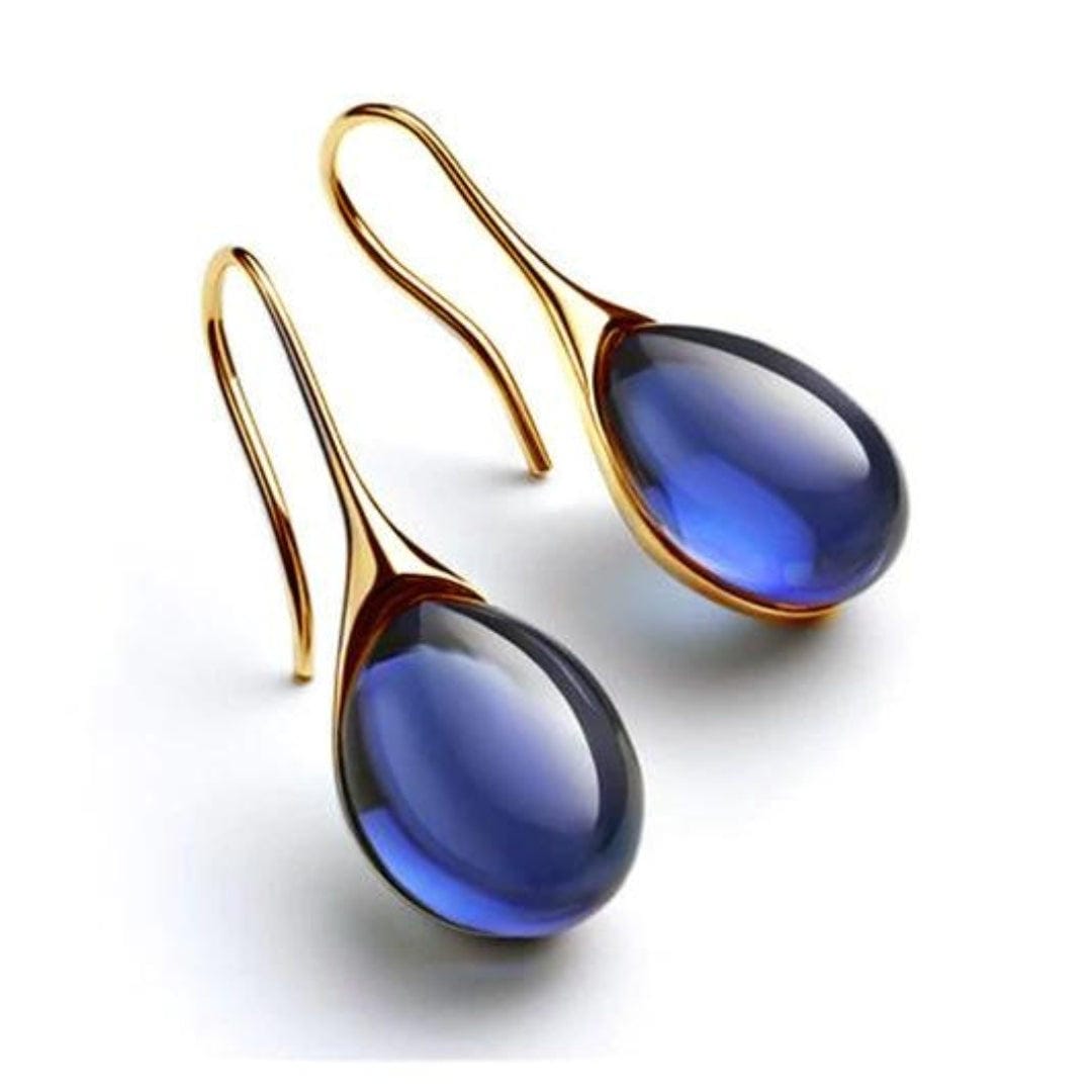 Boucles d'oreilles gouttes minimalistes