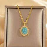 Collier « Fleur d'azur » Calysse | Or