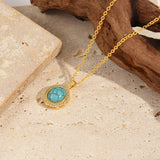 Collier « Fleur d'azur » Calysse | Or