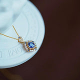 Collier pendentif Celeste Royale | Or