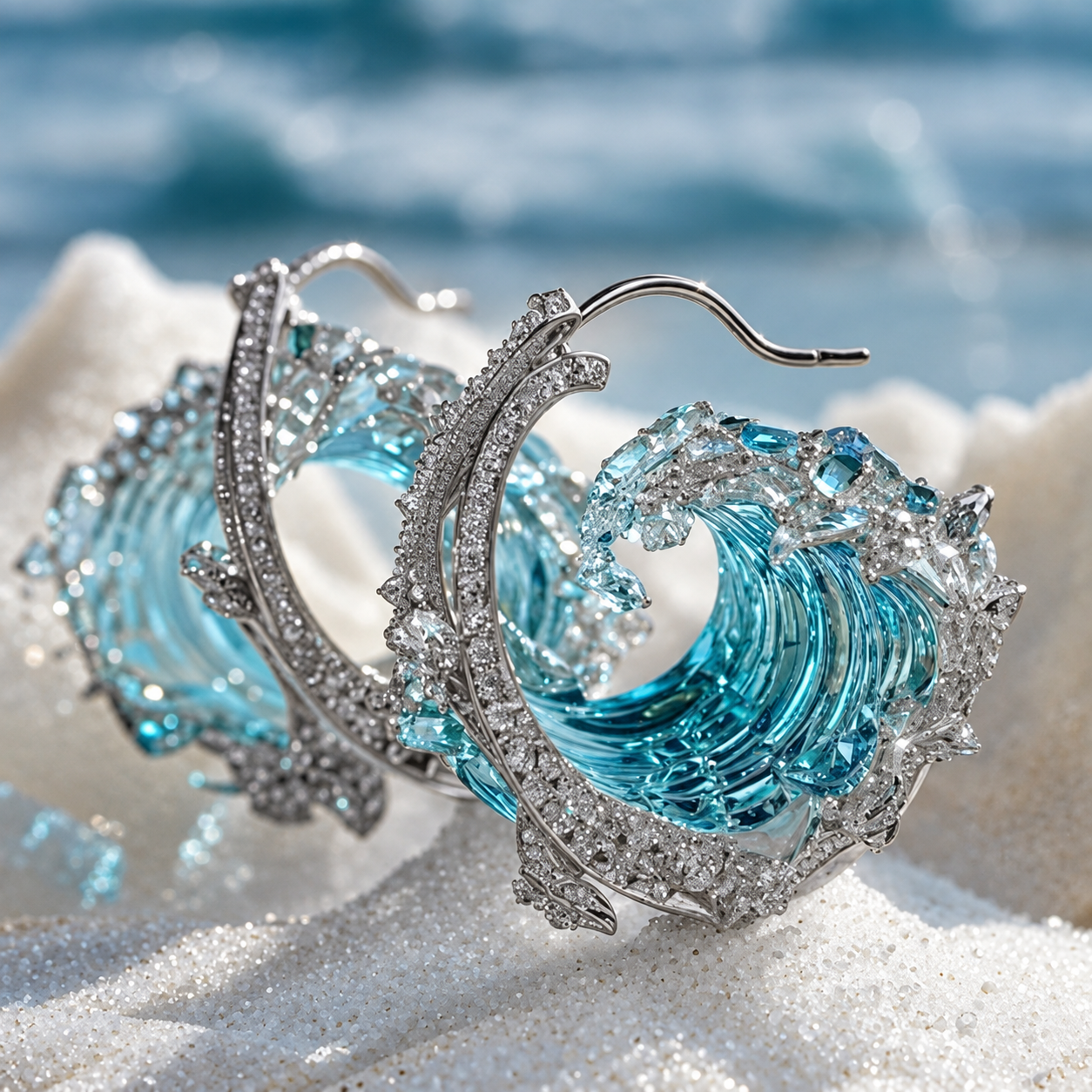 Boucles d'oreilles Promesse de l'océan