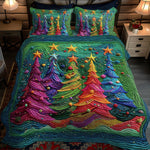 Ensemble de lit matelassé 3 pièces - Noël