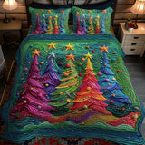 Ensemble de lit matelassé 3 pièces - Noël