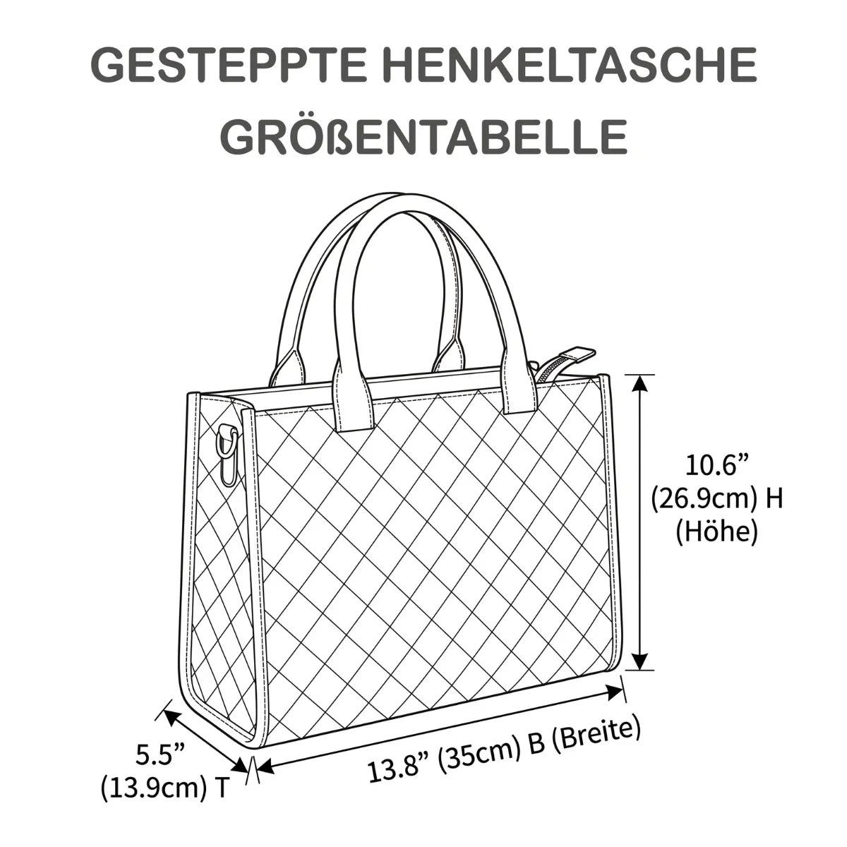 Henkeltasche Rosa Tulpen - Bild 2 [de]