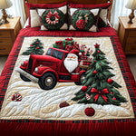 Ensemble de lit matelassé 3 pièces - Noël