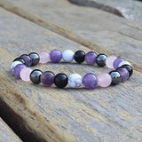 Bracelet Dora avec améthyste