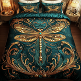 Ensemble de lit matelassé 3 pièces - Rêve de Libellule