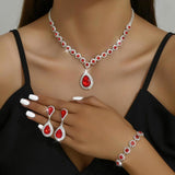 Parure de mariée trois pièces