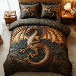 Ensemble de lit matelassé 3 pièces - Dragon