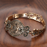 Bracelet élégant cristal noir