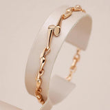 Bracelet doré élégant