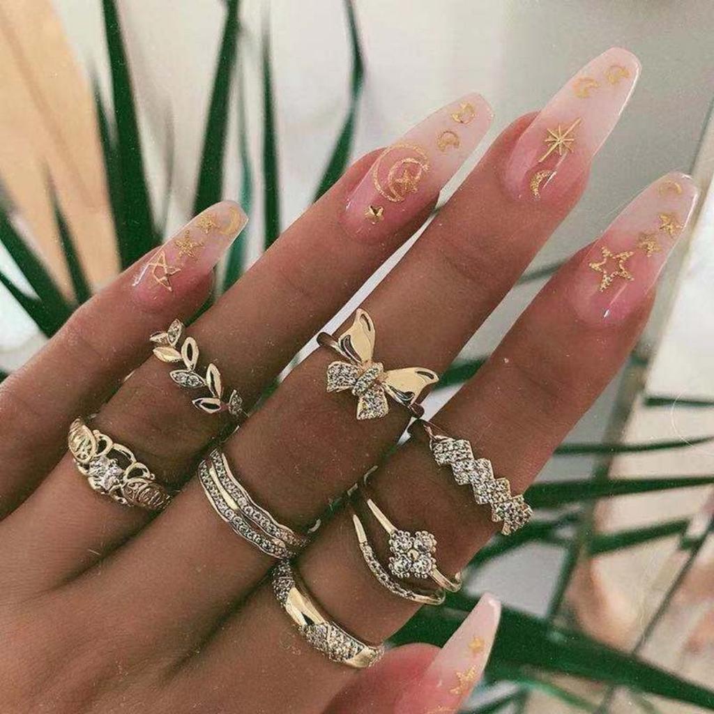 Ensemble premium exclusif de 8 à 12 bagues