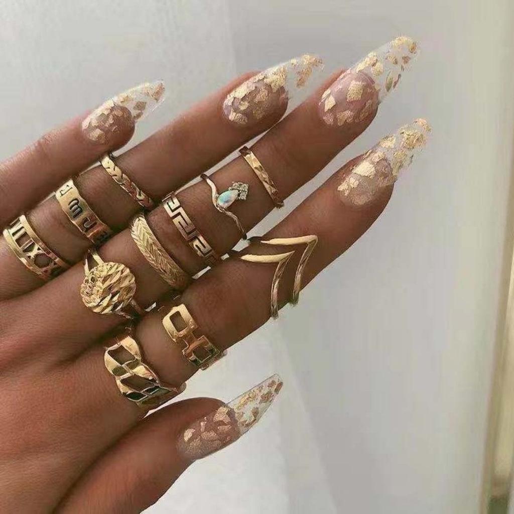 Ensemble premium exclusif de 8 à 12 bagues