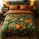Ensemble de lit matelassé 3 pièces - Automne