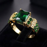 Bague émeraude fascinante