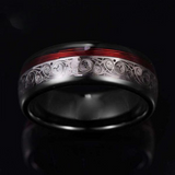 Flamme – Ring aus Wolframcarbid