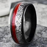 Flamme – Ring aus Wolframcarbid