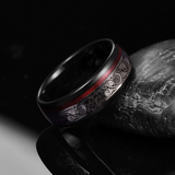 Flamme – Ring aus Wolframcarbid